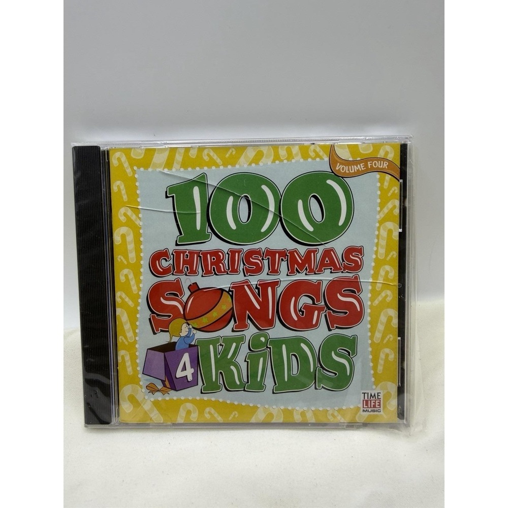 Time Life Music 100 Christmas Songs 4 Kids Vol 4 CD 2001 Holiday R149-08 READ